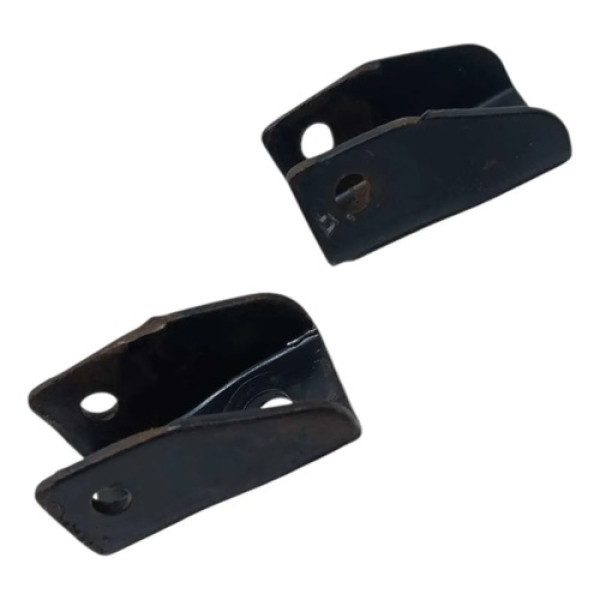 Par Suporte Pedaleira Traseira Suzuki Intruder 125 02/08 Ori Preto