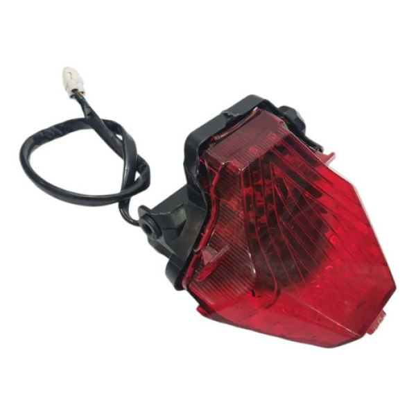 Lanterna Traseira Yamaha Yzf R3 16/23 Original C/avaria Ambos Lados Vermelho