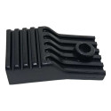 Borracha Tanque Combustivel Yamaha Ybr 125ed 00/07 Original Preto