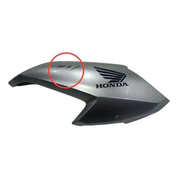 Carenagem Aba Tanque Direita Honda Cg 160 22/24 Original Prateado