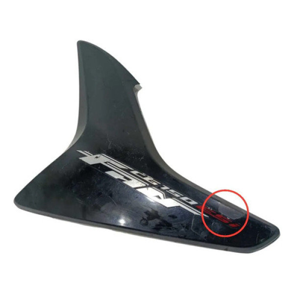 Carenagem Lateral Esquerda Honda Cg 150 09/13 Original Preto