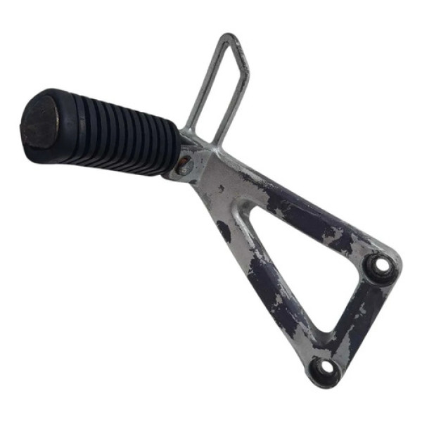 Suporte Pedaleira Tra Dir Honda Nx-4 Falcon 00/08 Original Prata / Preto