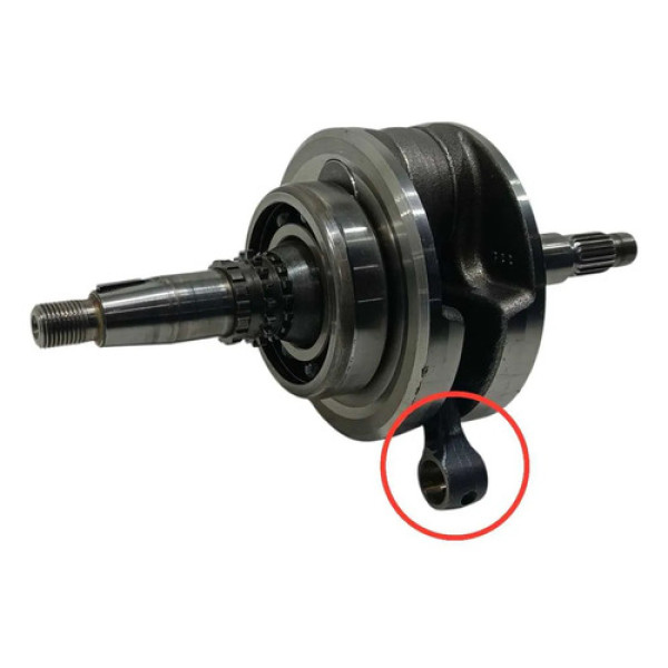 Virabrequim Honda Cg 150 Titan Mix Es 04/13 Original C/avari