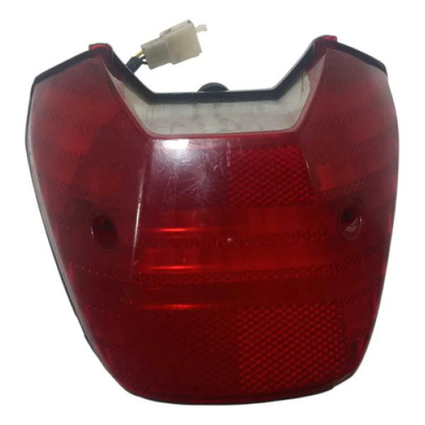 Lanterna Traseira Honda Cg 150 Titan Ks 04/08 Original Ambos Lados Vermelho