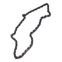 Corrente Comando Honda Cg 125 09/13 150 04/15 Original Prateado