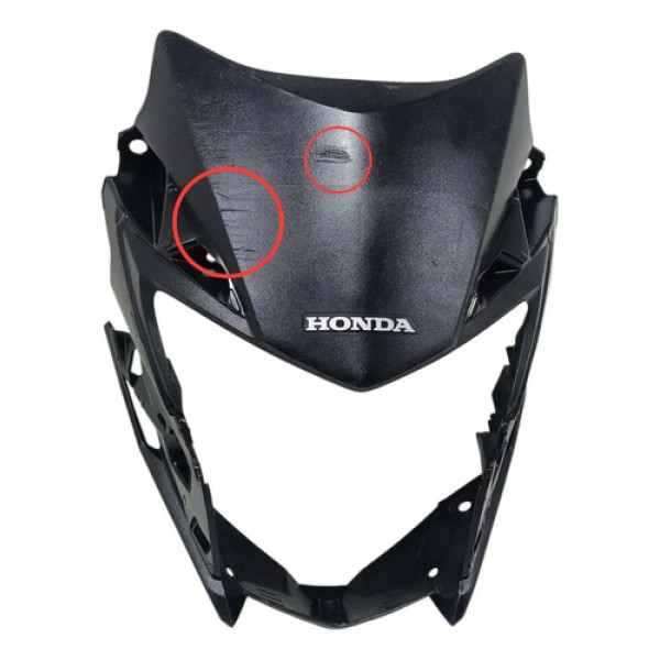 Carenagem Farol Honda Nxr 160 Bros 22/23 Original Preto