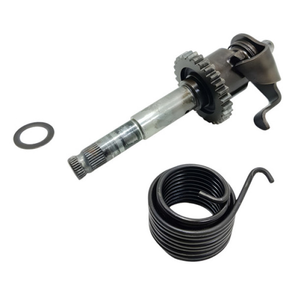 Eixo Pedal Partida Honda Cg 125 00/08 Original Prateado