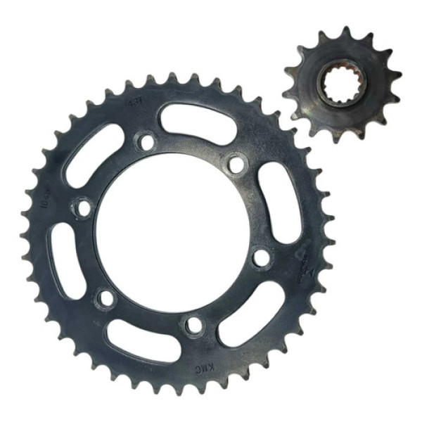 Coroa Relação Kawasaki Ninja 250r 08/12 Original Prateado
