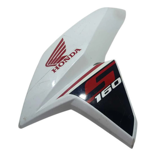 Carenagem Aba Tanque Esq Honda Cg 160 Titan 16/21 Original Branco