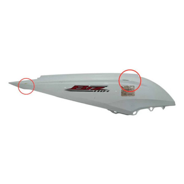 Carenagem Traseira Direita Honda Biz 110 18/24 Original Branco