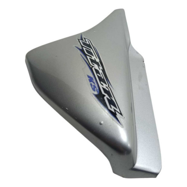 Carenagem Lateral Esquerda Honda Cg 150 Titan 04/08 Original Prateado