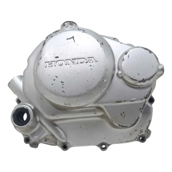 Tampa Embreagem Honda Cg 125 Titan 00/08 Original Prateado