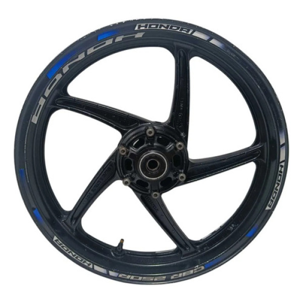 Roda Dianteira Honda Cbr 250r 2012 Original C/avaria Preto