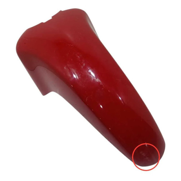 Paralama Dianteiro Honda Biz 125 11/17 Original Vermelho