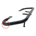 Alça Traseira Honda Cbx 250 Twister 01/08 Original C/avaria Preto