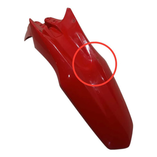 Paralama Dianteiro Honda Nxr 160 Bros Original Vermelho