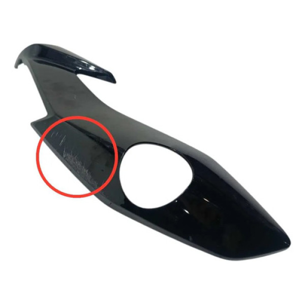 Carenagem Bananinha Direita Honda Cg 160 Fan 22/24 Original Preto