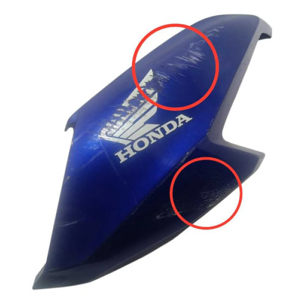 Carenagem Aba Tanque Esquerda Honda Cg 160 Fan 22/23 Origina Azul