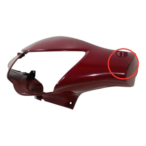 Carenagem Farol Honda Biz 125 06/10 Original Bordô