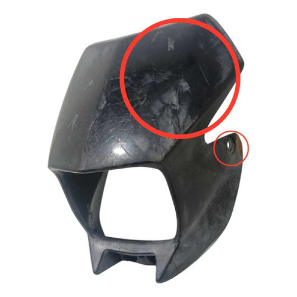 Carenagem Farol Yamaha Xtz 125 03/08 Original Preto