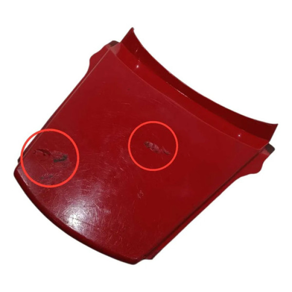 Carenagem Central Rabeta Honda Cg 125 09/13 Original Vermelho