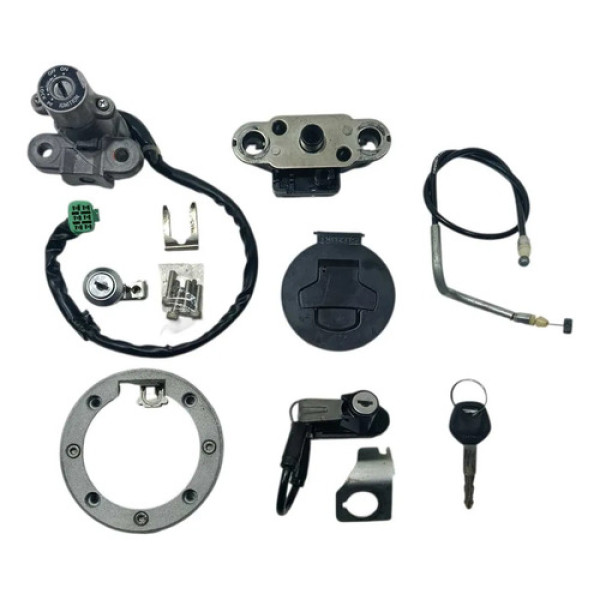 Kit Chave Ignição Tanque Suzuki V-stron 1000 04/09 Original