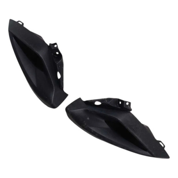 Carenagens Duto Ar Par Yamaha Xj6 F 09/16 Original Preto
