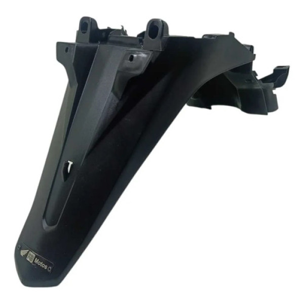 Paralama Suporte Placa Honda Biz 125 17/21 Original Preto