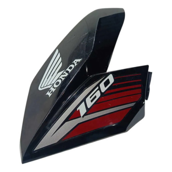 Carenagem Aba Tanque Esquerda Honda Cg 160 16/21 Original Preto