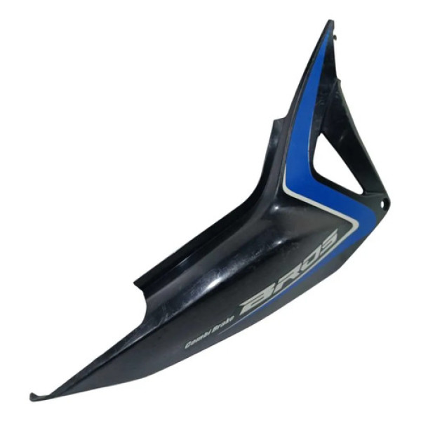Carenagem Lateral Direita Honda Nxr 160 Bros 16/19 Original Preto