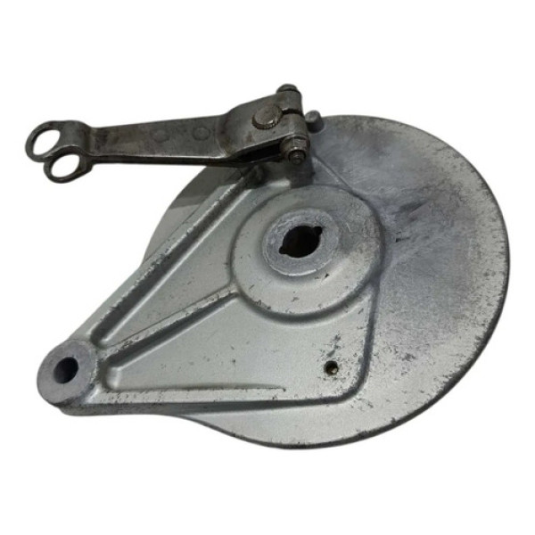 Espelho Freio Traseiro Honda Cg 125 Fan Ks 09/13 Original Prateado