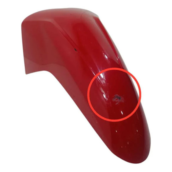 Paralama Dianteiro Honda Biz 125 18/24 Original Vermelho