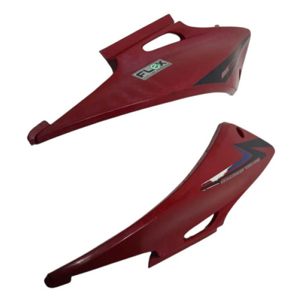 Carenagens Lateral Par Honda Nxr 150 Bros 09/13 Original Vermelho