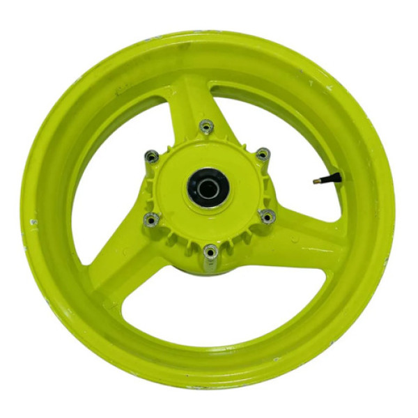 Roda Traseira Honda Cbr 1000r 91/96 Original Amarelo Fluorescente