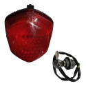 Lanterna Traseira Honda Cg 160/150/125 14/24 Original  Ambos Lados Vermelho