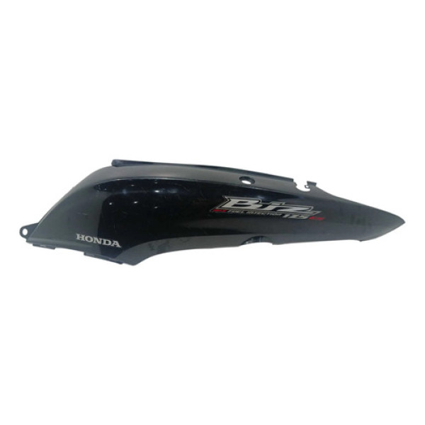 Carenagem Lateral Esquerda Honda Biz 125 11/17 Original Preto