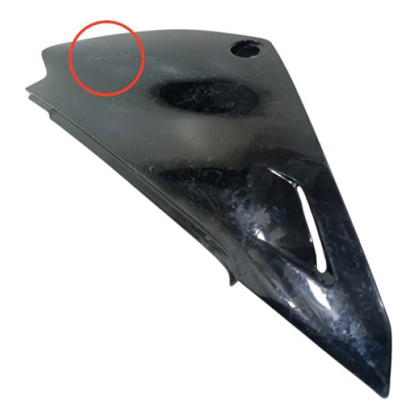 Carenagem Lateral Esquerda Yamaha Xtz 125 03/16 Original Preto