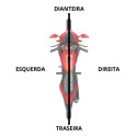 Abraçadeira Coletor Ar Yamaha Mt 07 16/23 Original