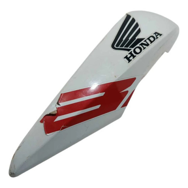 Carenagem Aba Tanque Esq Honda Nxr 160 Bros 15/21 Original Branco