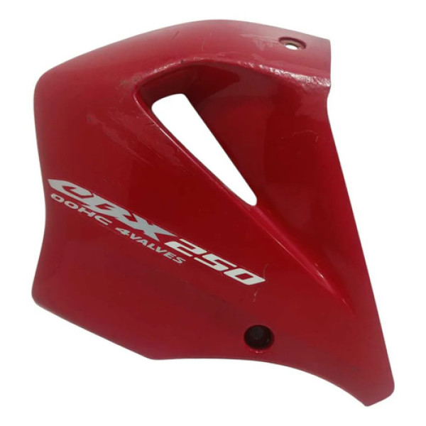 Carenagem Aba Tanque Esq Honda Cbx 250 01/08 Original Vermelho
