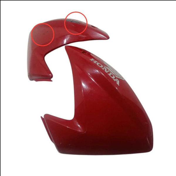 Carenagem Aba Tanque Par Honda Cg 150 14/15 Original Vermelho