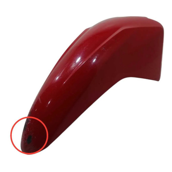 Paralama Dianteiro Honda Biz 125 18/24 Original Vermelho