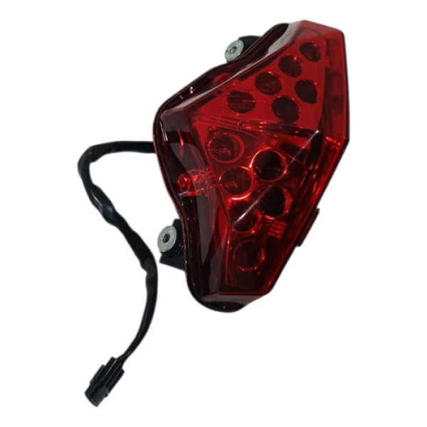 Lanterna Traseira Kawasaki Ninja 650r 12/17 Original Ambos Lados Vermelho