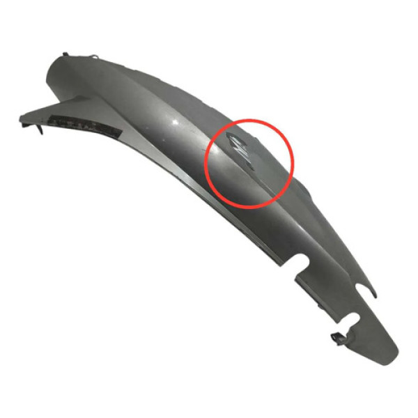 Carenagem Traseira Direita Honda Biz 125 05/10 Original Cinza