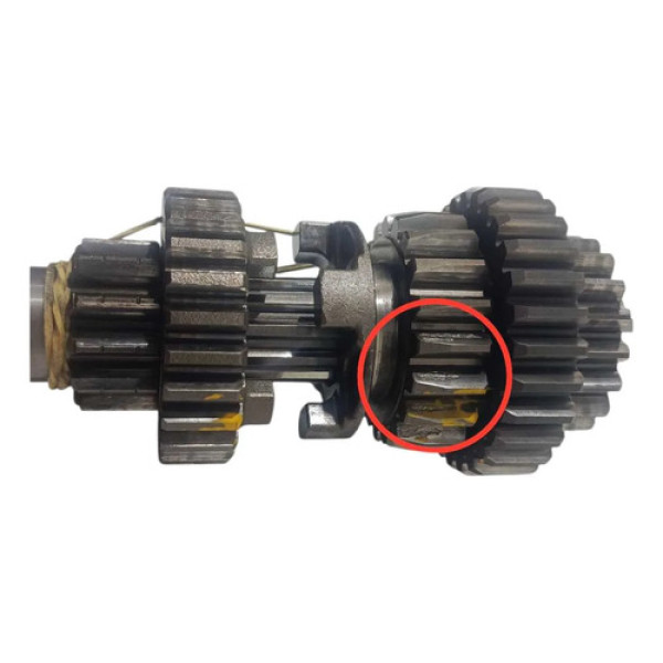 Caixa Marcha Completa Honda Cg 125 00/08 Original C/avaria