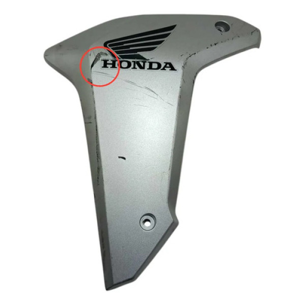 Carenagem Aba Tanque Esquerda Honda Xre 190 24/26 Origi  Prateado