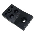Borracha Tanque Combustivel Yamaha Ybr 125ed 00/07 Original Preto