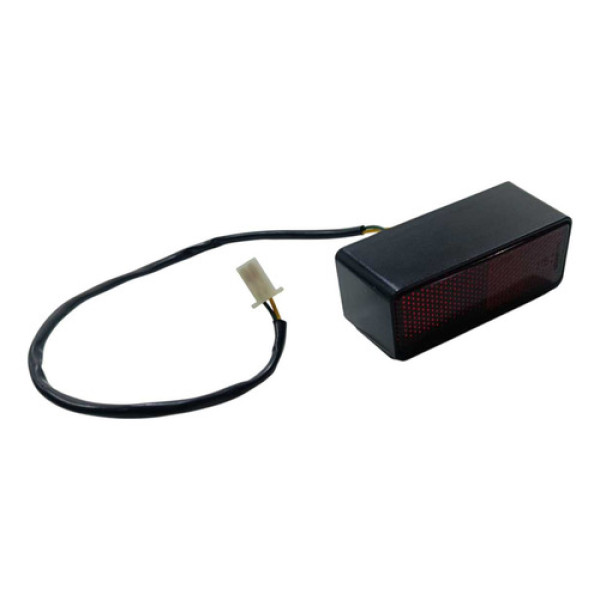 Luz Placa Honda Cg 160 Start 16/24 Original Ambos Lados Vermelho