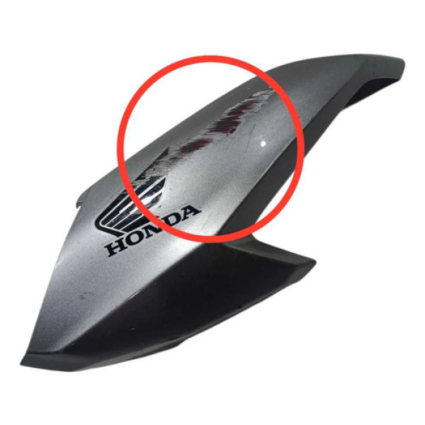 Carenagem Aba Esquerda Honda Cg Fan 160 22/24 Original Prateado