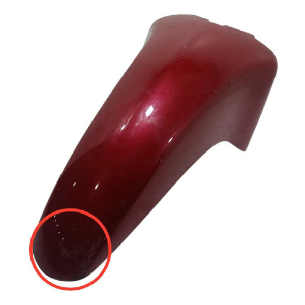 Paralama Dianteiro Honda Biz 125 11/17 Original Bordô